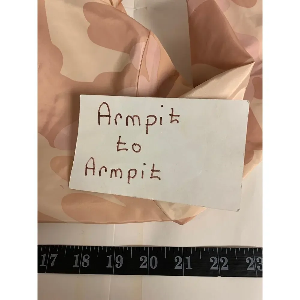 Outer Edge Hooded  Bomber Jacket Pink Fatigue Lightweight Womens SZ M - Picture 4 of 8